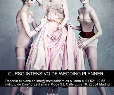 Curso Intensivo de Wedding Planner, julio 2016!!!!