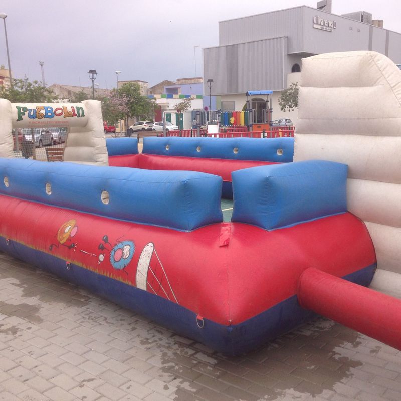 Futbolín mediano: Catálogo de Hinchables Divertidos