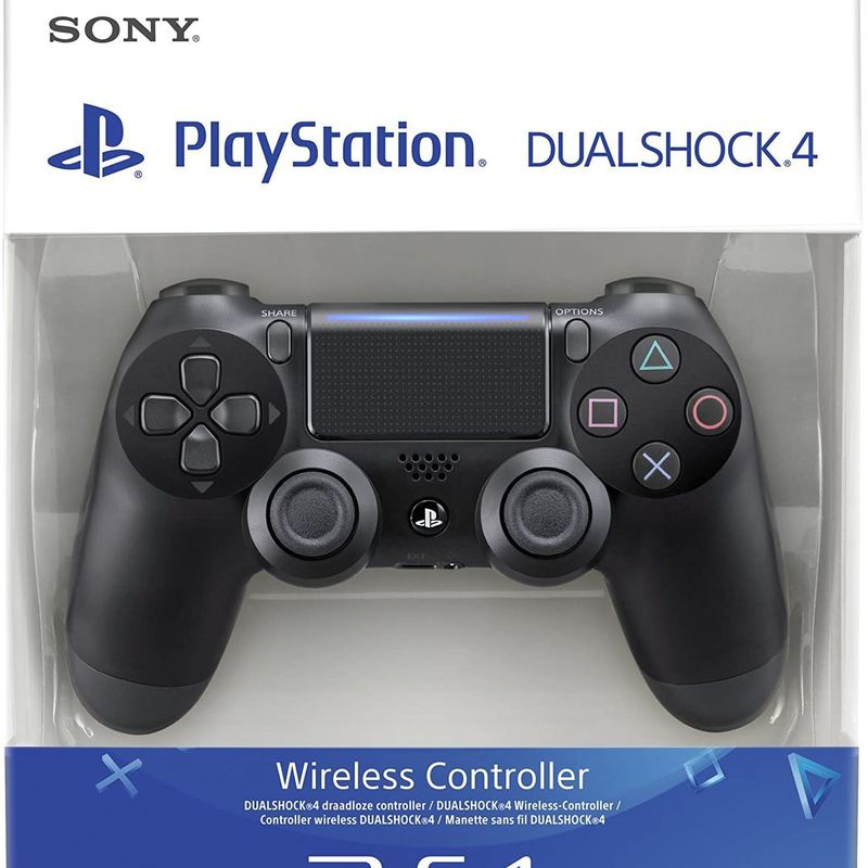 Sony - Dualshock 4 V2 Mando Inalámbrico, Color Negro V2 (PS4): Catalogo de Ocasiones La Moneta