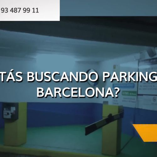 Parking público en Eixample Barcelona