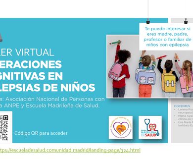 Taller en Escuela Madrileña de Salud Sobre Alteraciones cognitivas en Epilepsias Pediatricas
