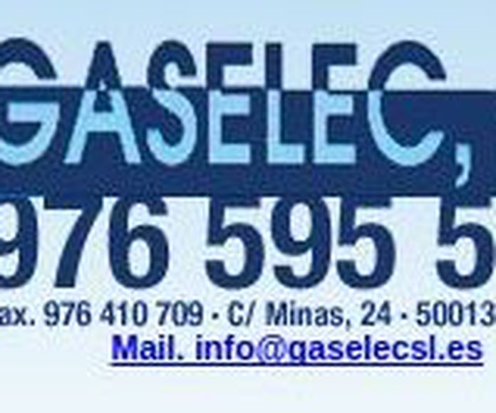 Instaladores de Gas: Servicios de Gaselec, S.L.