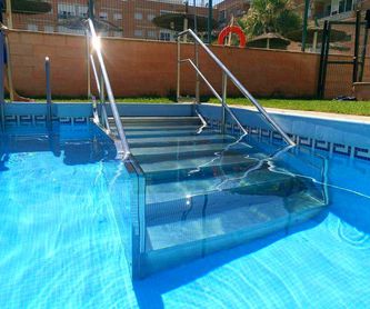 Barandillas de acero inoxidable para zona de piscina de comunidad de vecino:  de Icminox