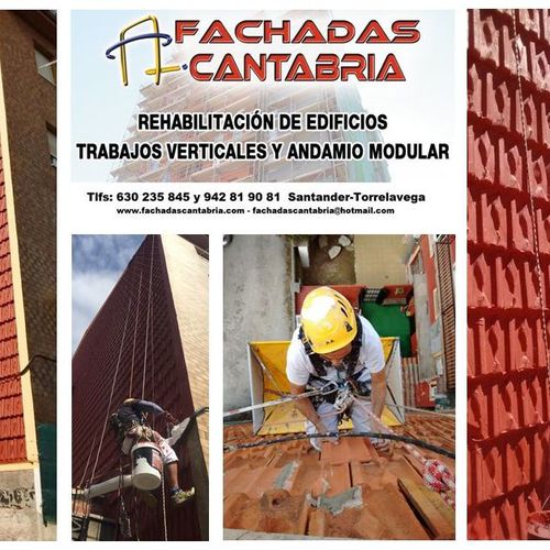 Rehabilitación de fachada de tejas