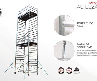 Escaleras y andamios.
