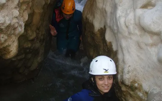 Cañoning en la Sierra de Guara. Huesca