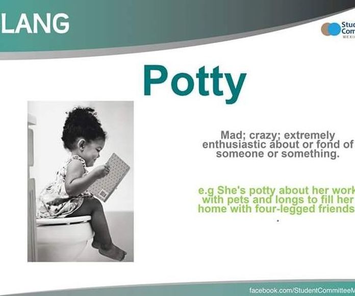 Slang: potty