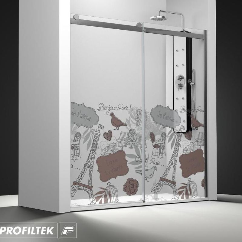 Mampara de baño a medida Profiltek serie Select modelo SLC-210