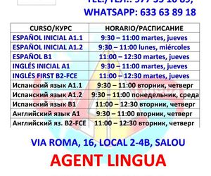 CURSOS DE IDIOMAS