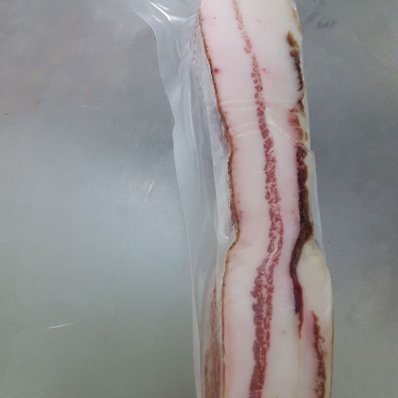 Panceta curada de cerdo blanco: Productos de Cárnicas Capotejar