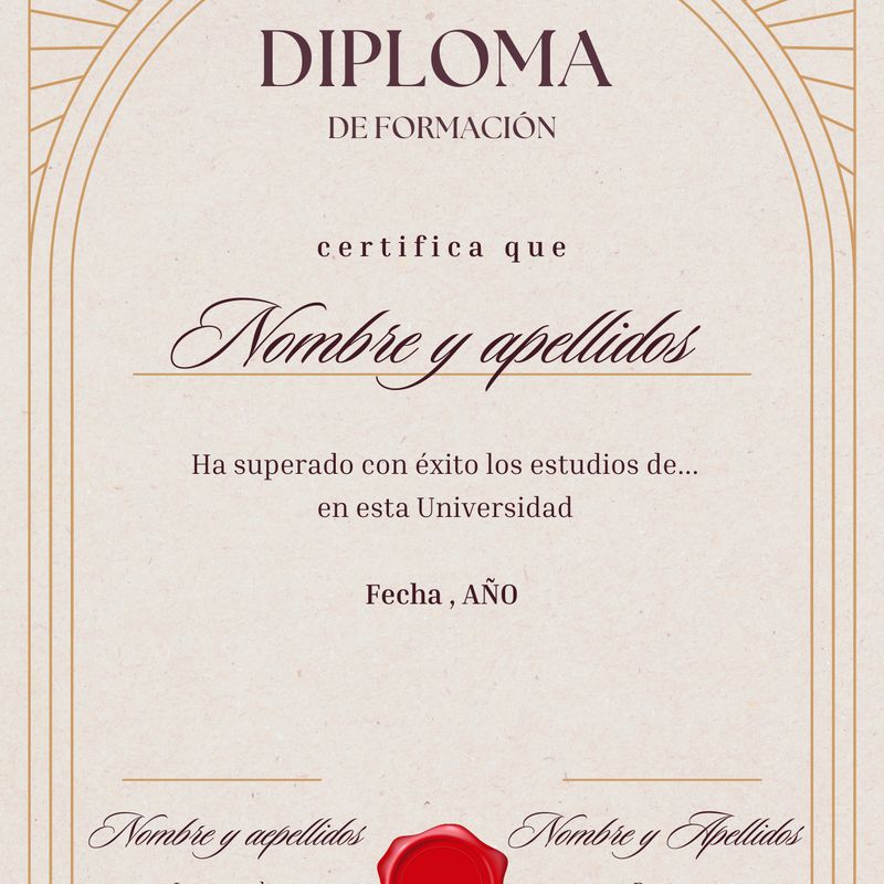 Traducción francés-español y español-francés de diplomas.