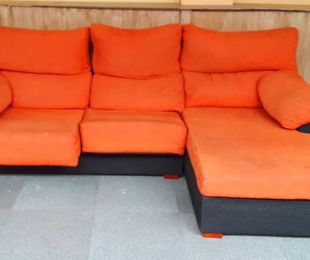 chais  lounge de oportunidad color naranja SOF 035