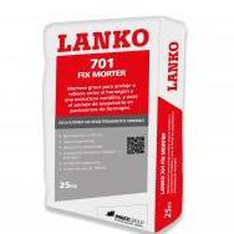 LANKO 701 FIX MORTER: Catálogo de Materiales de Construcción J. B.