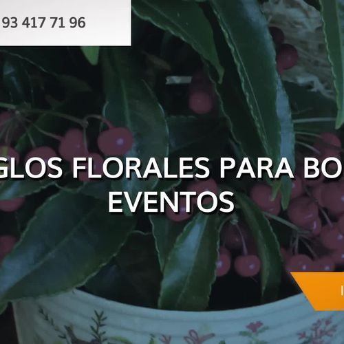 Flores para eventos en Sarrià-Sant Gervasi, Barcelona: Greenflor