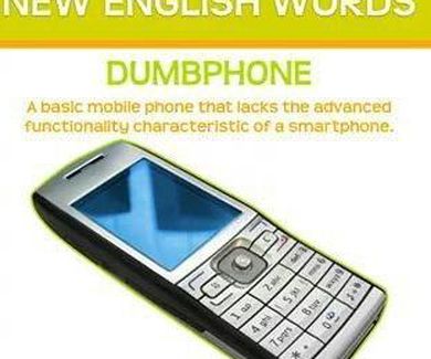 New English Words: Dumbphone