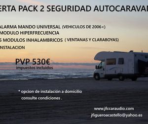 Pack 2 - Seguridad autocaravana