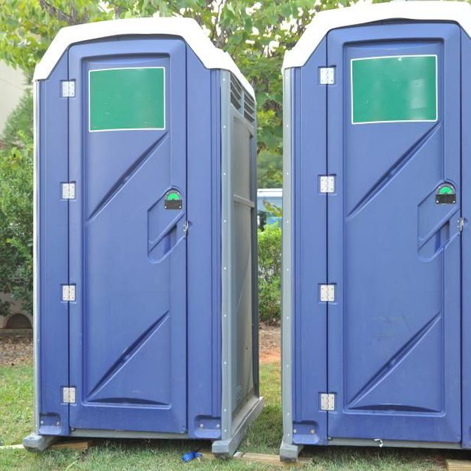 WC portátiles para las bodas al aire libre