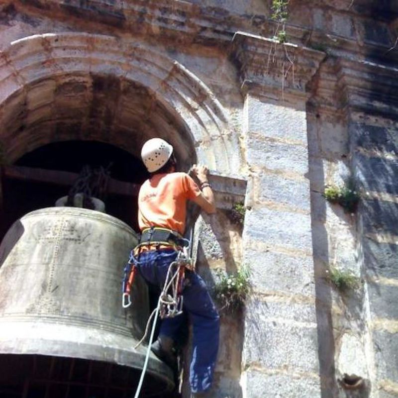 Limpieza y restauración iglesia: Nuestros trabajos de Horma Lanak Trabajos Verticales