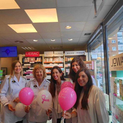 Laboratorios Avéne y nosotras en el Día Mundial en la LUCHA contra en cáncer de mama.