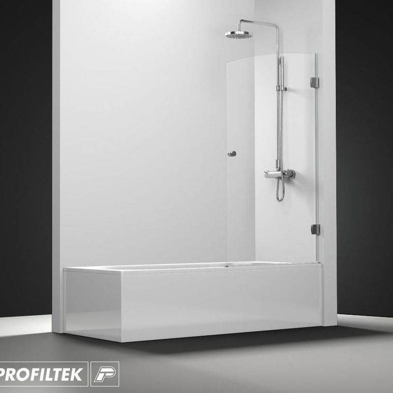 Mampara de baño Profiltek serie Newglass modelo NG-101