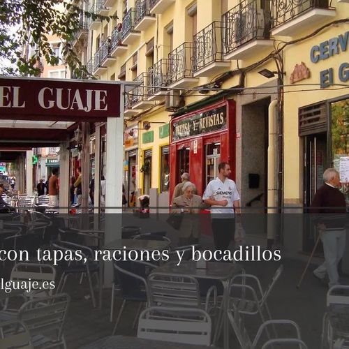 Bar de tapas en Acacias Madrid | Bar El Guaje