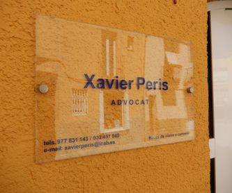 Per a autònoms i petites empreses: Serveis de Xavier Peris Advocat