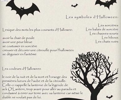 Halloween en francés 