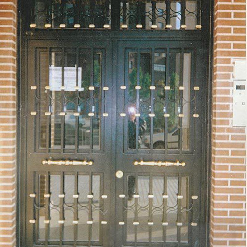 Puertas de portales: Servicios de Cerrajería Miguel Ángel