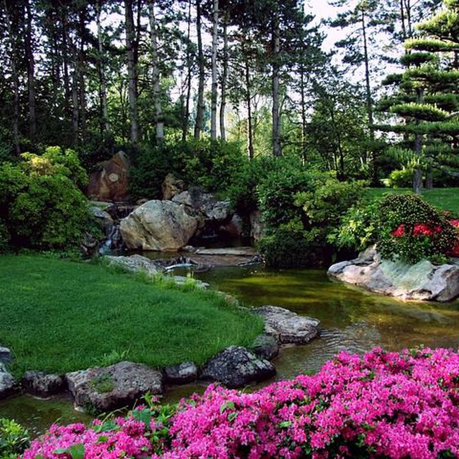 El jardín japonés, una tendencia que sigue en boga