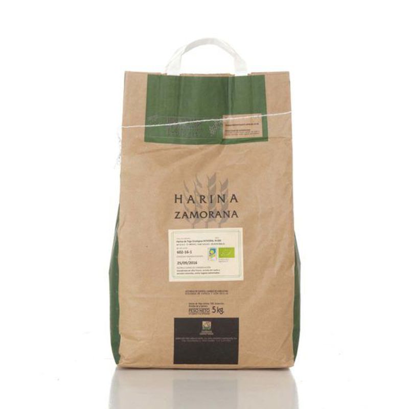 Harina de trigo ecológica integral W-200 5 kg: Productos de Coperblanc Zamorana