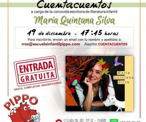 Cuentacuentos de María Quintana Silva en PIPPO
