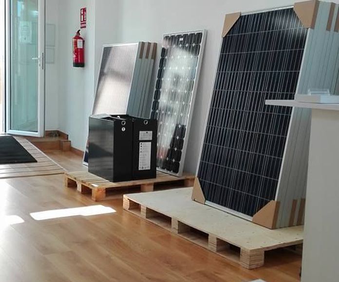 Venta de material fotovoltaico y eléctrico: Servicios de Sunray Energías Renovables