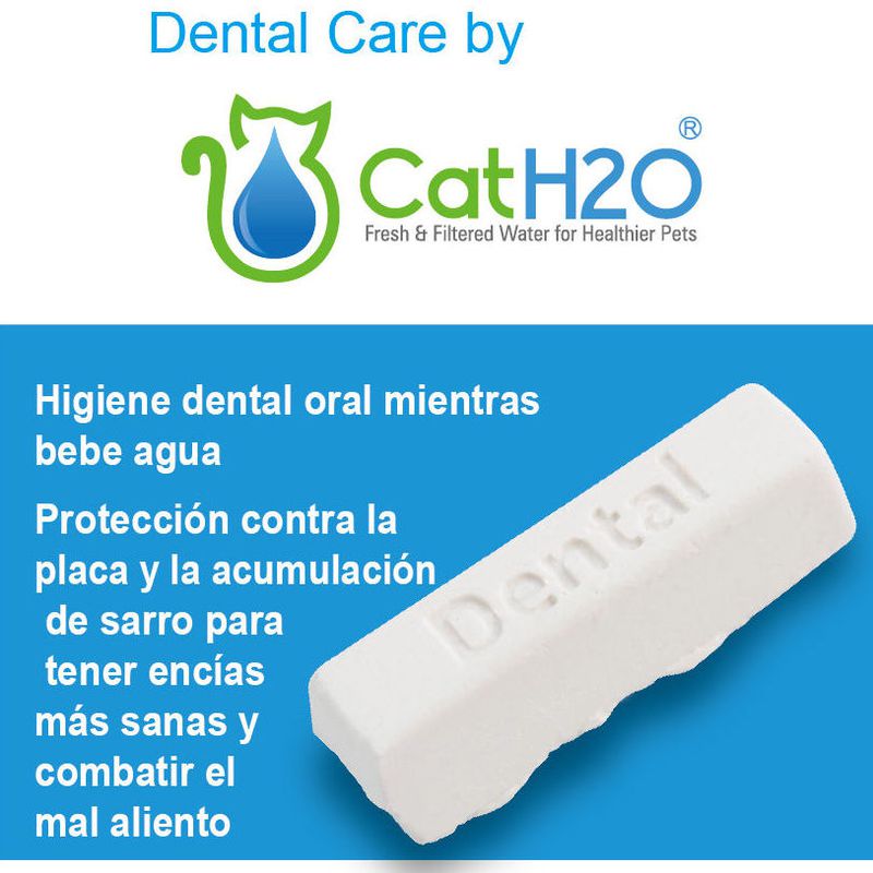Tabletas cuidado dental CAT H20 y DOG H20