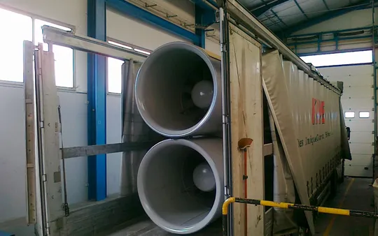 Transporte sistemas ventilación