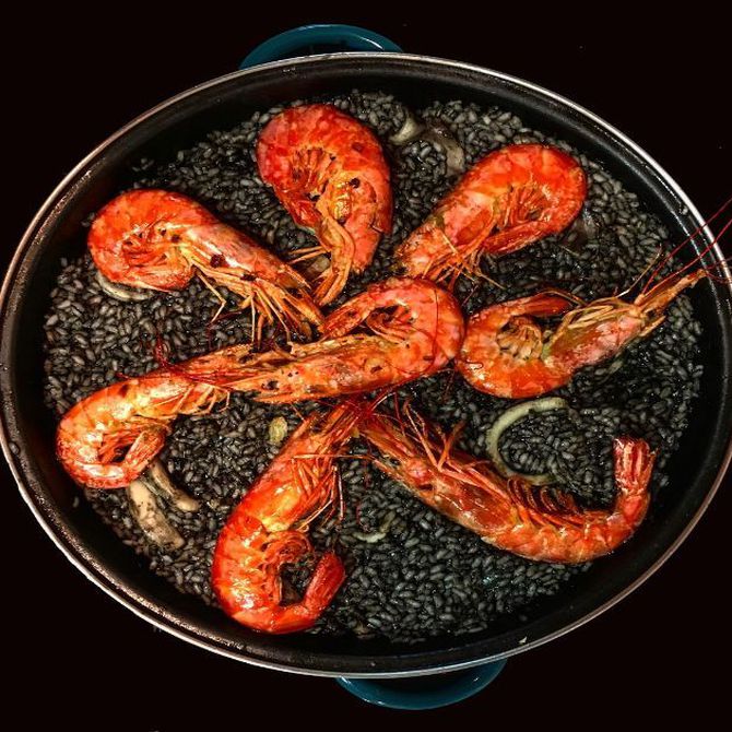 ¿Cuál es el origen del arroz negro?