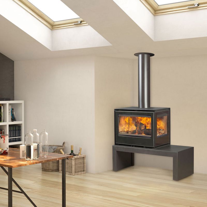 HABIT 76LD+T / 76 LI+T: Productos y servicios de Chimeneas Hergar
