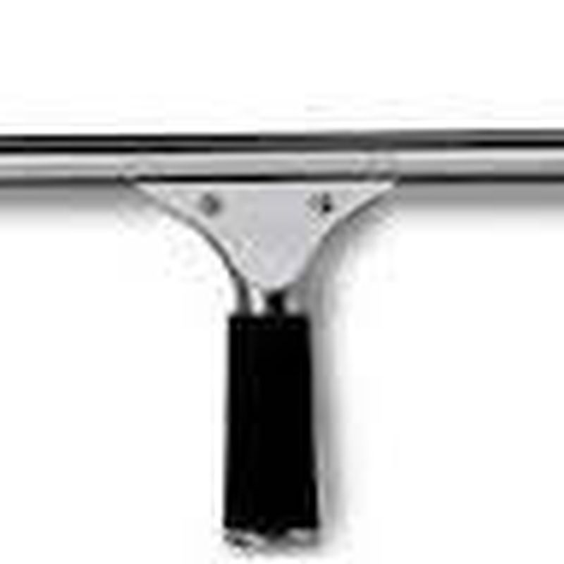 RAQUETA LIMPIA CRISTALES COMPLETA ACERO INOX. 45 CM : SERVICIOS  Y PRODUCTOS de Neteges Louzado, S.L.