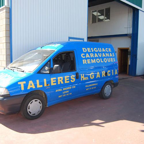Desguace, caravanas y remolques