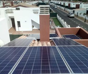 Instalación fotovoltaica domestica 