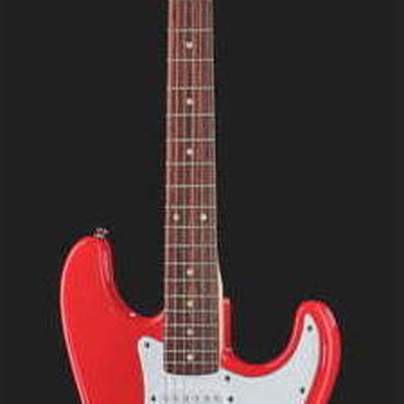 Fender Squier Affinity Strat Race Red guitarra económica barata principiante