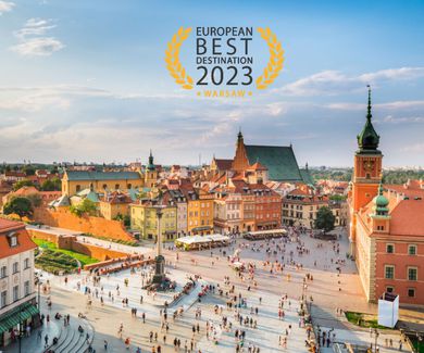 Varsovia es EL MEJOR DESTINO EUROPEO 2023
