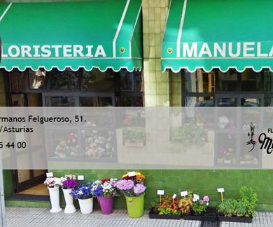 Floristería Manuela sigue abierta