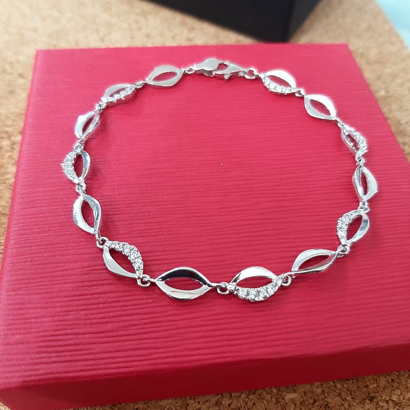 Pulsera oro blanco: Catálogo de Joyería Izquierdo