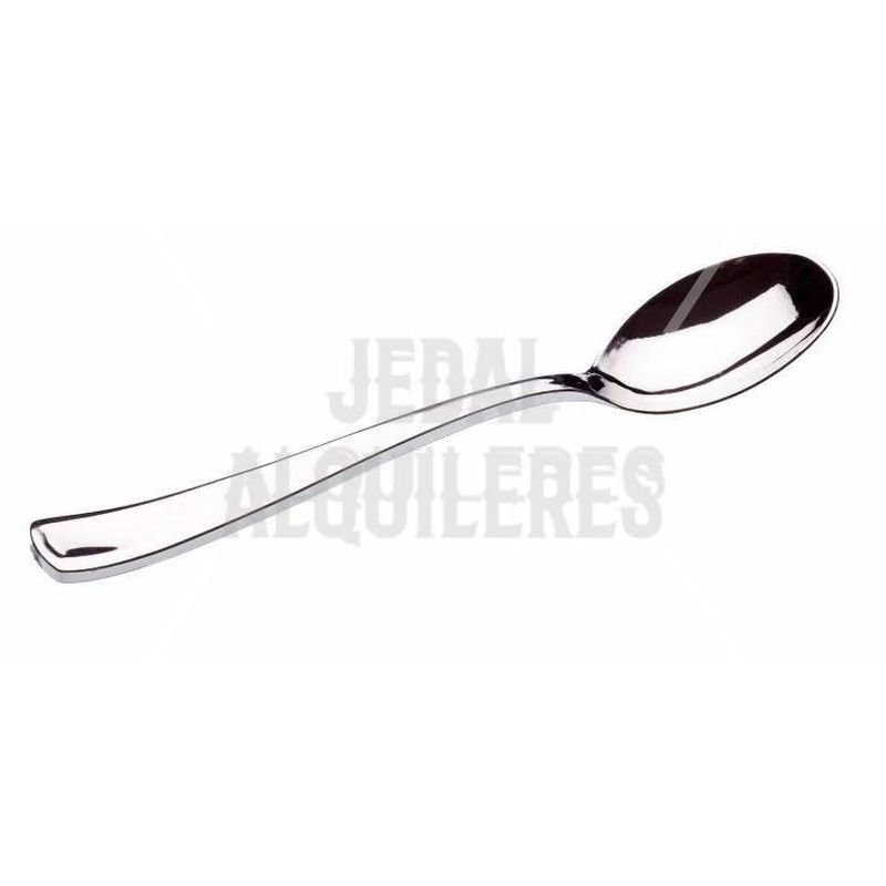 CUCHARAS PLÁSTICO METALIZADAS 50 UNIDADES: Catálogo de Jedal Alquileres