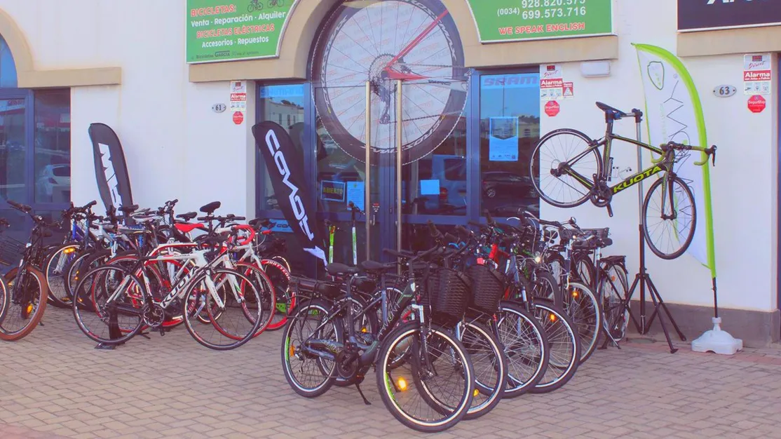 Alquiler, venta y reparaciones de bicicletas en Lanzarote
