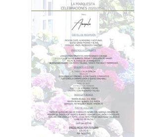 Menú Flor de Cerezo: Carta y Menús de Restaurante La Marquesita