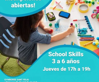ESTRENAMOS PROGRAMA SCHOOL SKILLS -  3 a 6 años.