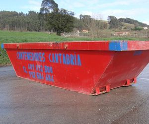 Alquiler de contenedores para escombros en Cantabria