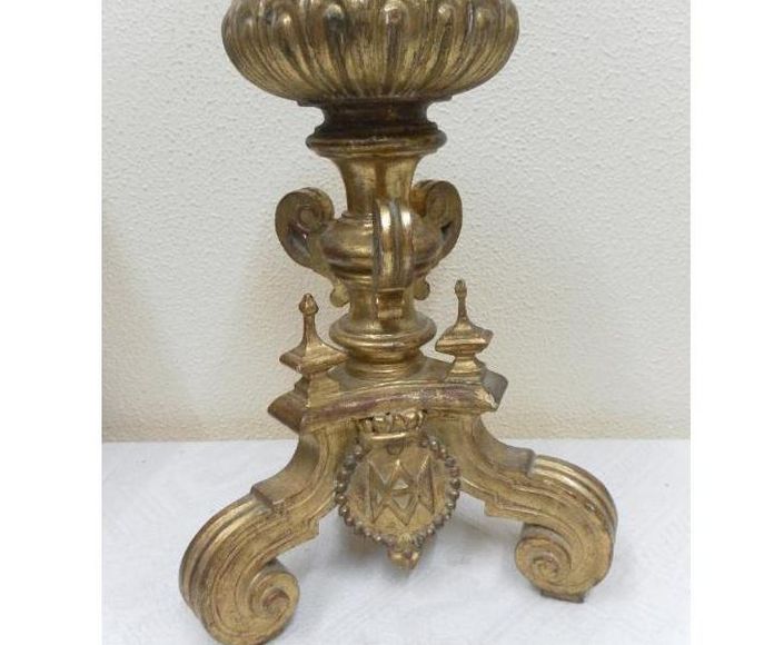 Copón, copa, candelabro o velón. Siglo XVIII - XIX: Catálogo de Antiga Compra-Venta