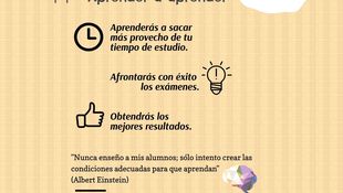 Imagen de Oferta educativa  - Aprende a estudiar con el método que necesitas 
